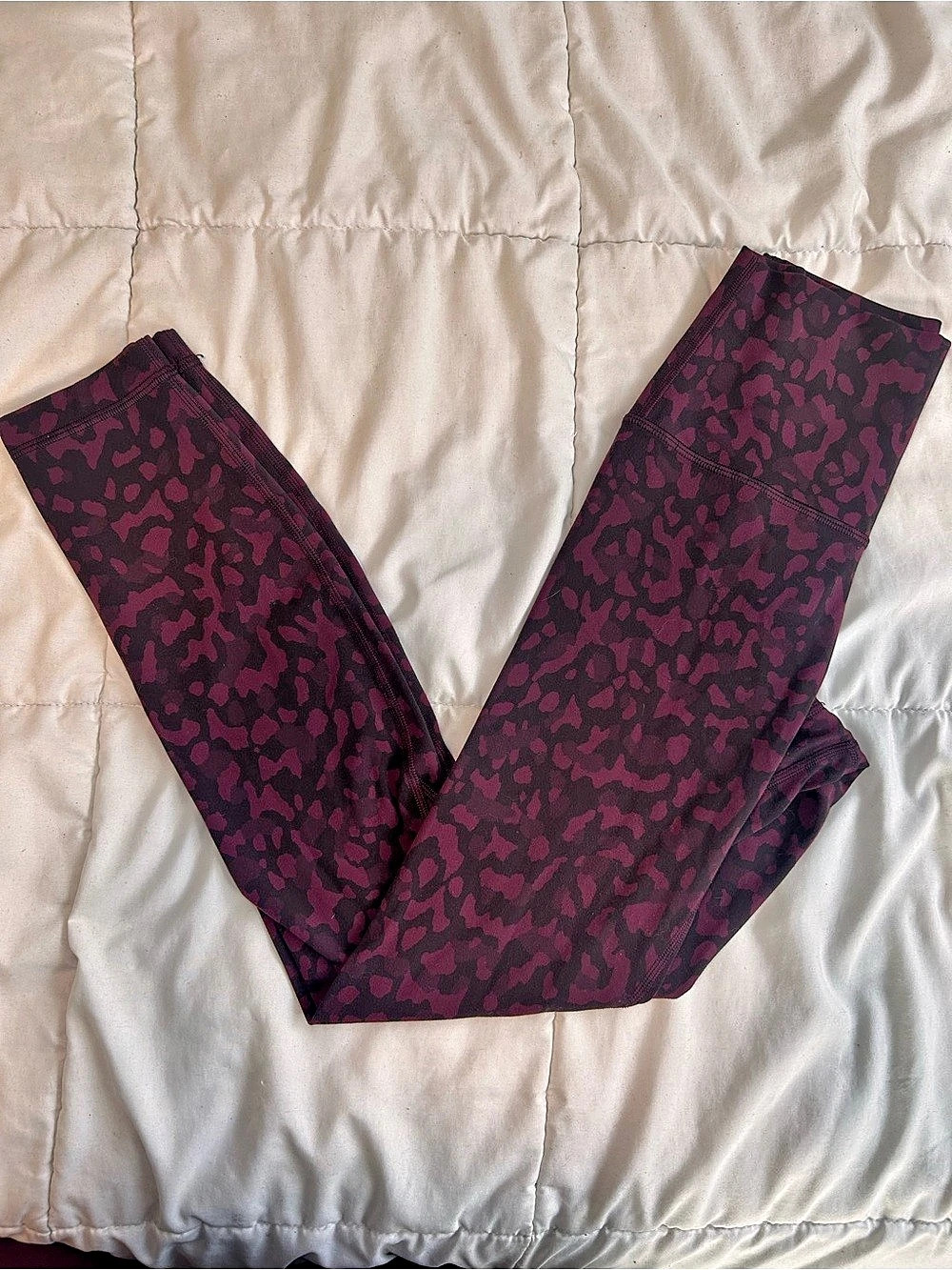 lululemon Align High-Rise Leggings Leopard Camo Wild Berry - 2